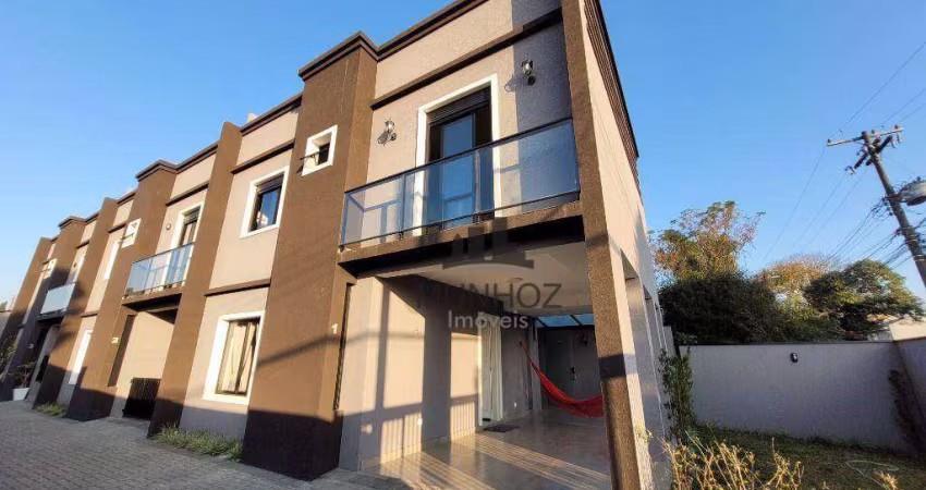 Sobrado com 3 dormitórios à venda, 116 m² por R$ 780.000,00 - Santa Felicidade - Curitiba/PR