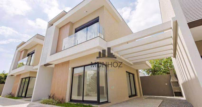 Sobrado com 3 dormitórios à venda, 119 m² por R$ 795.000,00 - Hauer - Curitiba/PR