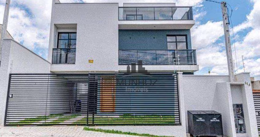 Sobrado com 3 dormitórios à venda, 140 m² por r$ 790.000,00 - atuba - curitiba/pr
