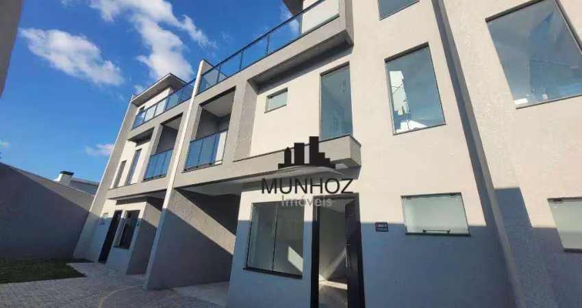 Sobrado com 3 dormitórios à venda, 119 m² por r$ 750.000,00 - boa vista - curitiba/pr