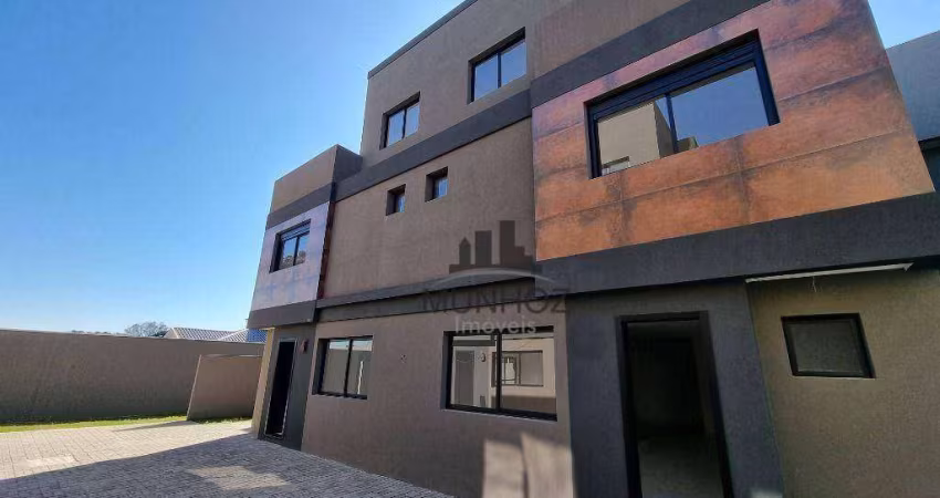 Sobrado com 3 dormitórios à venda, 126 m² por R$ 865.000,00 - Portão - Curitiba/PR