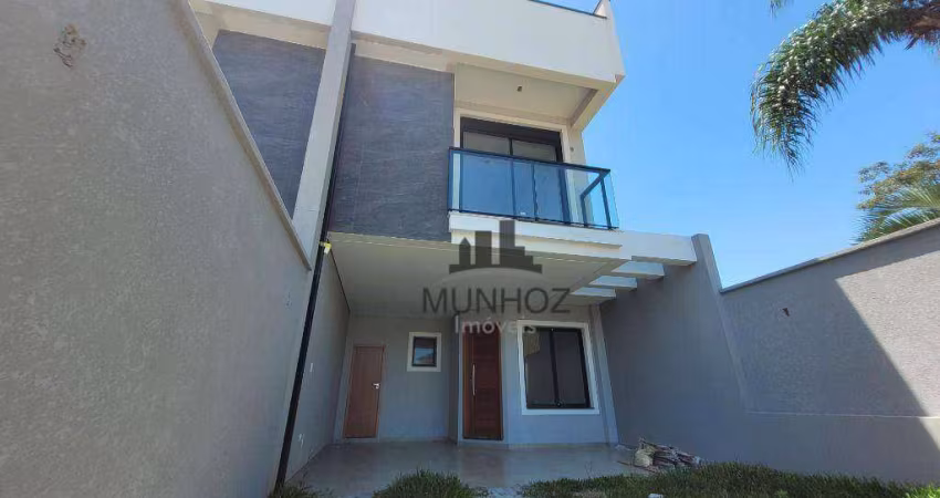 Sobrado com 3 dormitórios à venda, 178 m² por R$ 900.000,00 - Santa Felicidade - Curitiba/PR