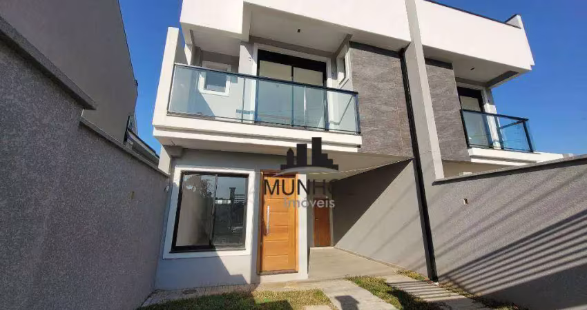 Sobrado com 3 dormitórios à venda, 137 m² por r$ 795.000,00 - santa felicidade - curitiba/pr