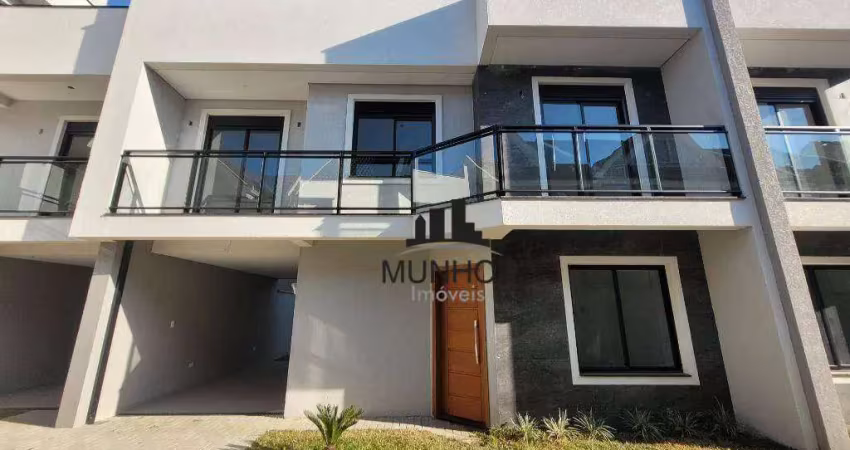 Sobrado com 3 dormitórios à venda, 137 m² por r$ 795.000,00 - santa felicidade - curitiba/pr