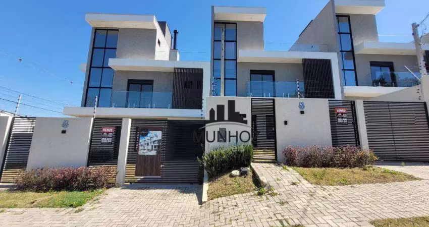 Sobrado com 3 dormitórios à venda, 147 m² por r$ 1.079.000,00 - santo inácio - curitiba/pr