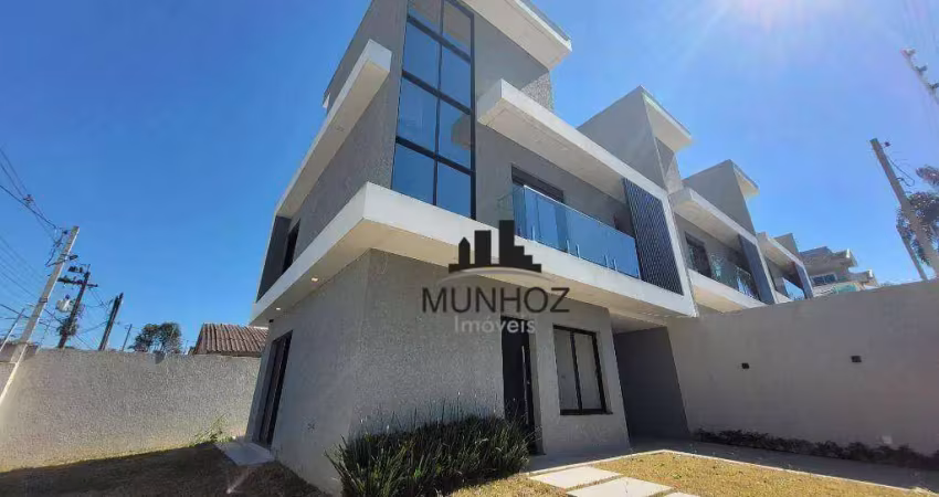 Sobrado com 3 dormitórios à venda, 147 m² por r$ 1.100.000,00 - santo inácio - curitiba/pr
