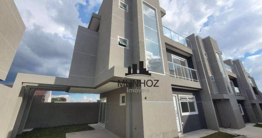 Sobrado com 3 dormitórios à venda, 129 m² por R$ 850.000,00 - Capão Raso - Curitiba/PR