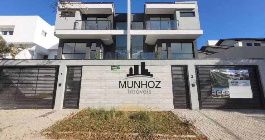 Sobrado com 3 dormitórios à venda, 165 m² por r$ 1.139.000,00 - ahú - curitiba/pr