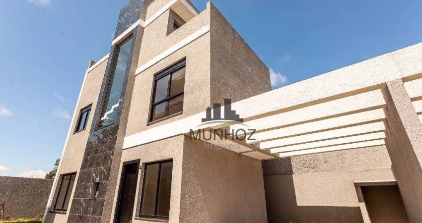 Sobrado com 3 dormitórios à venda, 130 m² por r$ 990.000,00 - campo comprido - curitiba/pr