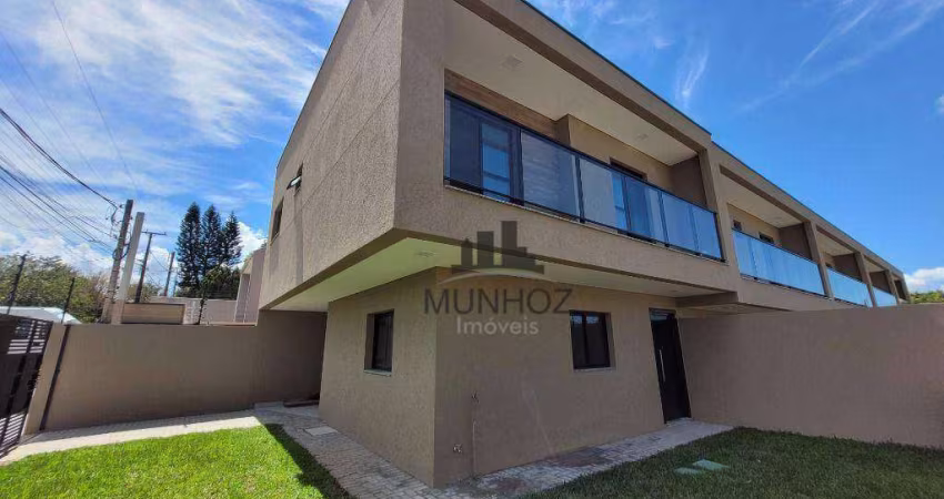Sobrado com 3 dormitórios à venda, 115 m² por R$ 760.000,00 - Santa Felicidade - Curitiba/PR