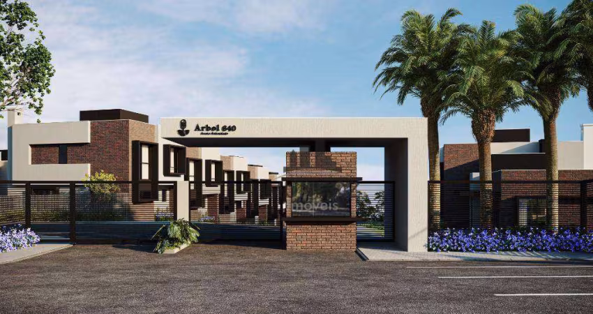 Sobrado com 3 dormitórios à venda, 102 m² por R$ 850.000,00 - Santa Felicidade - Curitiba/PR