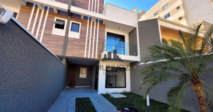 Sobrado com 4 dormitórios à venda, 132 m² por R$ 1.396.900,00 - Portão - Curitiba/PR