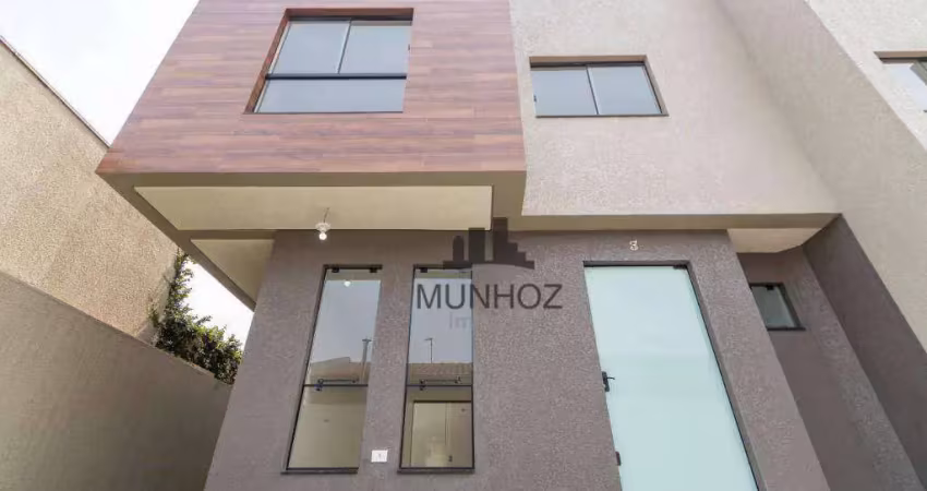Sobrado com 3 dormitórios à venda, 110 m² por r$ 679.000,00 - uberaba - curitiba/pr