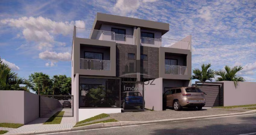 Sobrado com 4 dormitórios à venda, 197 m² por R$ 1.015.000,00 - Santa Felicidade - Curitiba/PR