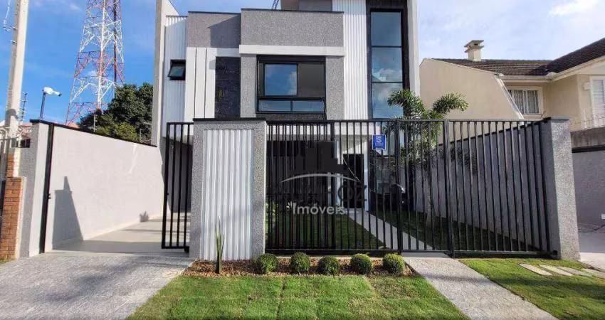 Sobrado com 3 dormitórios à venda, 142 m² por r$ 1.199.000,00 - vista alegre - curitiba/pr