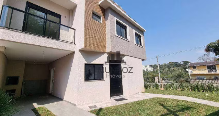 Sobrado com 3 dormitórios à venda, 127 m² por r$ 849.000,00 - mercês - curitiba/pr