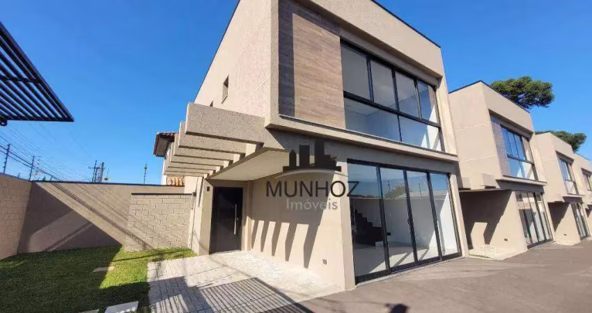Sobrado com 3 dormitórios à venda, 115 m² por r$ 859.000,00 - santa felicidade - curitiba/pr