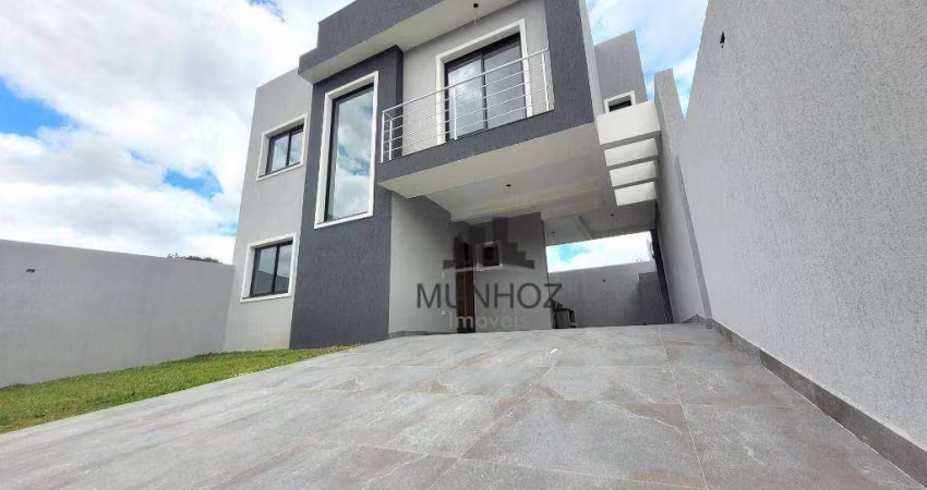 Sobrado com 3 dormitórios à venda, 116 m² por R$ 745.000,00 - Santa Felicidade - Curitiba/PR