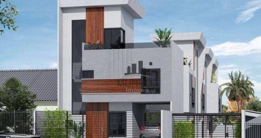 Sobrado com 3 dormitórios à venda, 117 m² por R$ 749.000,00 - Tingui - Curitiba/PR