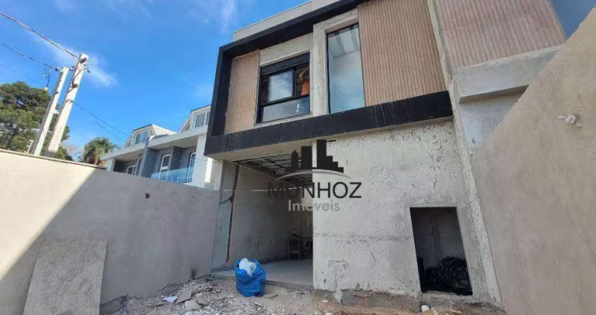 Sobrado com 3 dormitórios à venda, 108 m² por r$ 650.000,00 - santa felicidade - curitiba/pr