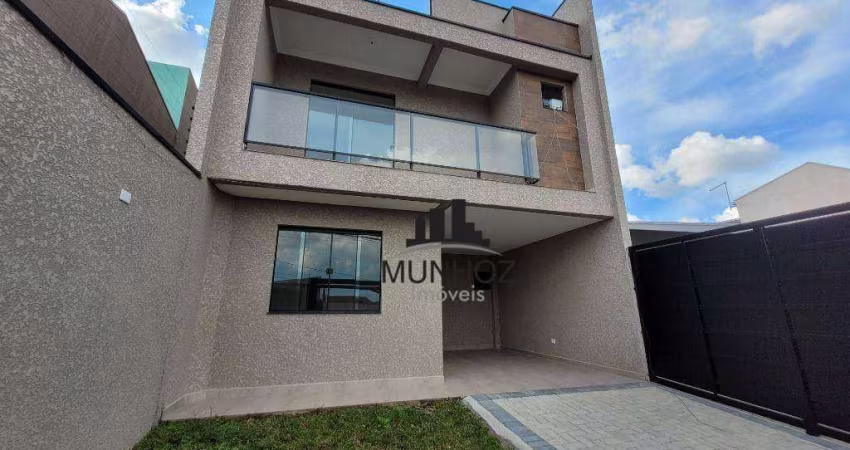 Sobrado com 3 dormitórios à venda, 126 m² por R$ 760.000,00 - Xaxim - Curitiba/PR