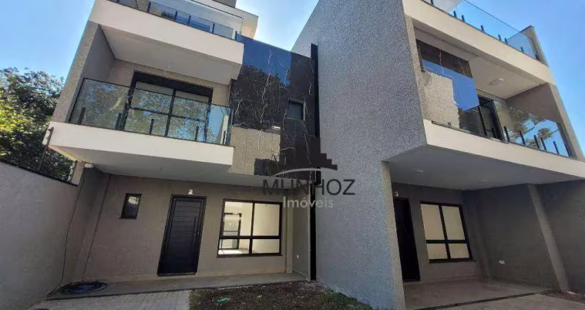 Sobrado com 3 dormitórios à venda, 130 m² por r$ 849.000,00 - água verde - curitiba/pr