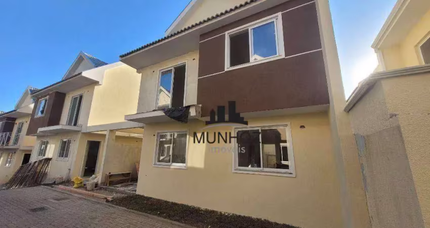 Sobrado com 3 dormitórios à venda, 119 m² por r$ 570.000,00 - taboão - curitiba/pr