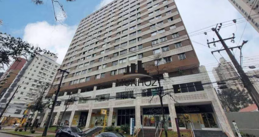 Apartamento com 1 dormitório à venda, 47 m² por r$ 420.000,00 - batel - curitiba/pr