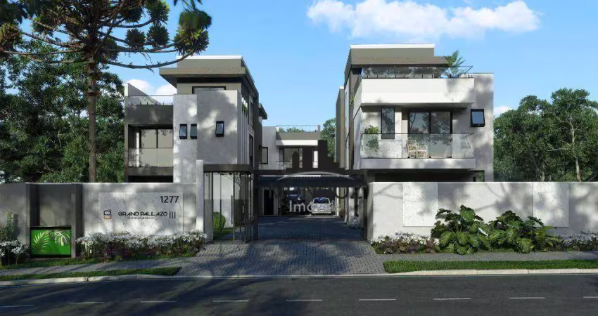 Sobrado com 3 dormitórios à venda, 152 m² por r$ 1.390.000,00 - cristo rei - curitiba/pr