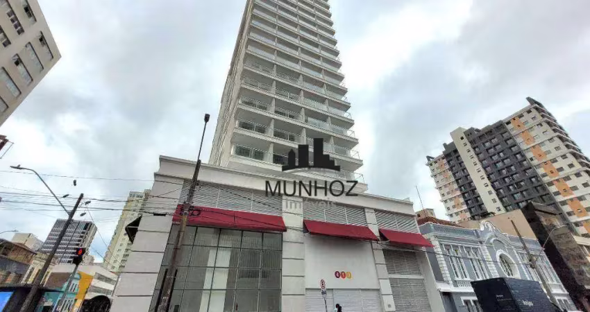 Studio com 1 dormitório à venda, 27 m² por r$ 455.000,00 - centro - curitiba/pr