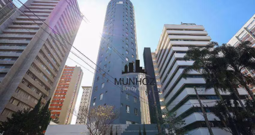 Apartamento com 2 dormitórios à venda, 53 m² por r$ 599.000,00 - bigorrilho - curitiba/pr