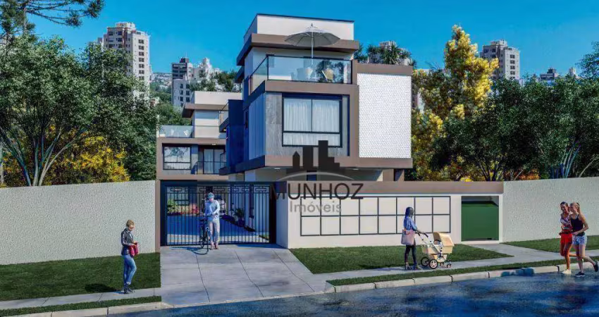 Sobrado com 3 dormitórios à venda, 112 m² por r$ 669.000,00 - uberaba - curitiba/pr