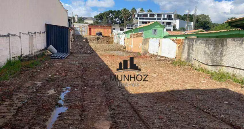 Terreno à venda, 670 m² por r$ 1.250.000,00 - bom retiro - curitiba/pr