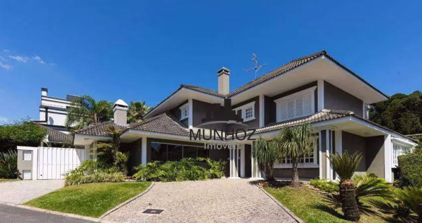 Casa com 4 dormitórios à venda, 391 m² por r$ 4.250.000,00 - cascatinha - curitiba/pr