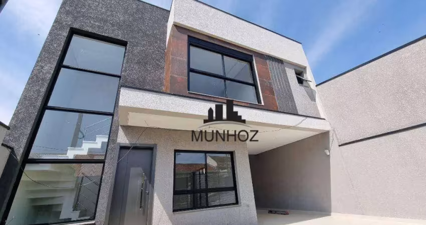 Sobrado com 3 dormitórios à venda, 93 m² por r$ 649.000,00 - campo comprido - curitiba/pr