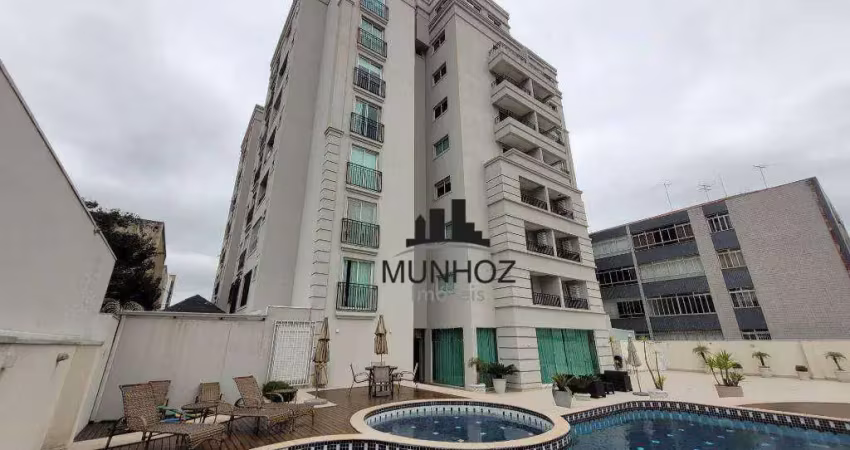 Studio com 1 dormitório à venda, 44 m² por r$ 540.000,00 - alto da rua xv - curitiba/pr