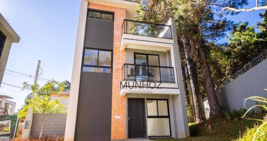 Sobrado com 3 dormitórios à venda, 134 m² por R$ 996.000,00 - Santa Cândida - Curitiba/PR