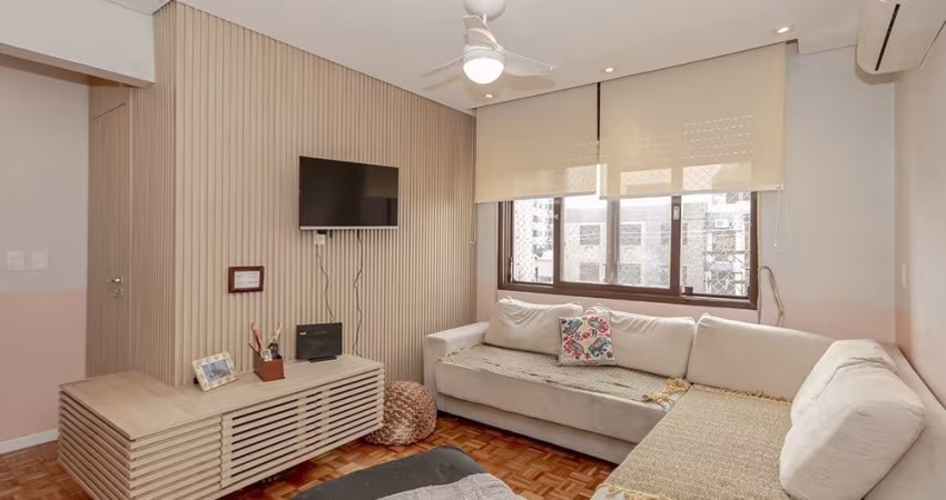 apartamento semi mobiliado de 2 quartos c/dep e vaga para venda c/74m² c/ 2 quartos no Higienópolis