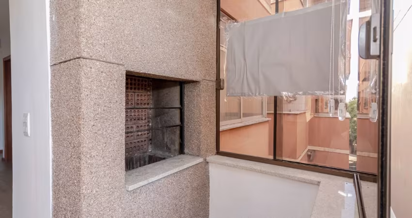 Apartamento de 1 Quarto c/ sacada e churrasqueira, vaga coberta no Bairro Higienópolis