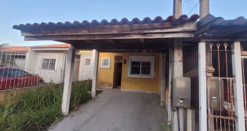 Casa c/ 2 quartos c/ pátio na frente e atrás e vaga coberta até 100% financiada na zona sul