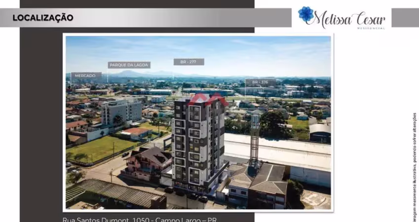 Apartamento com 3 quartos à venda na Santos Dumont, Vila Operária, Campo Largo
