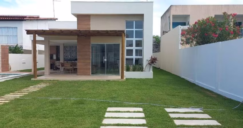Casa em condomínio fechado com 3 quartos à venda na Estrada Côco, Barra do Jacuípe, Camaçari