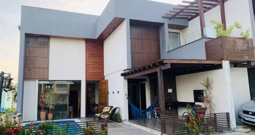 Casa em condomínio fechado com 5 quartos à venda na Rua A, Barra do Jacuípe, Camaçari