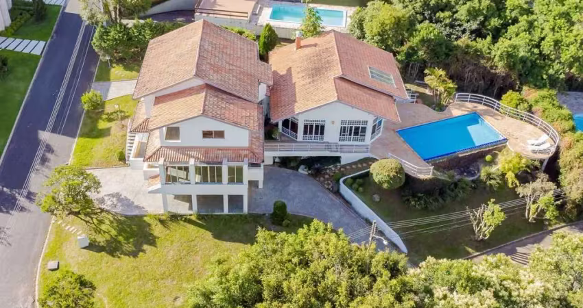 Casa em condomínio com 4 dormitórios, 539 m² - venda por r$ 3.400.000 - uberaba - curitiba/pr