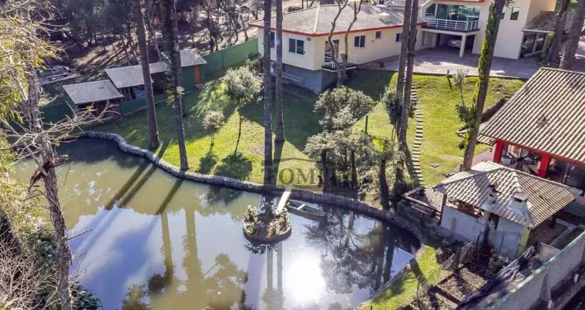 Casa em condomínio à venda, 458 m² por r$ 3.500.000 - jardim veneza - piraquara/pr