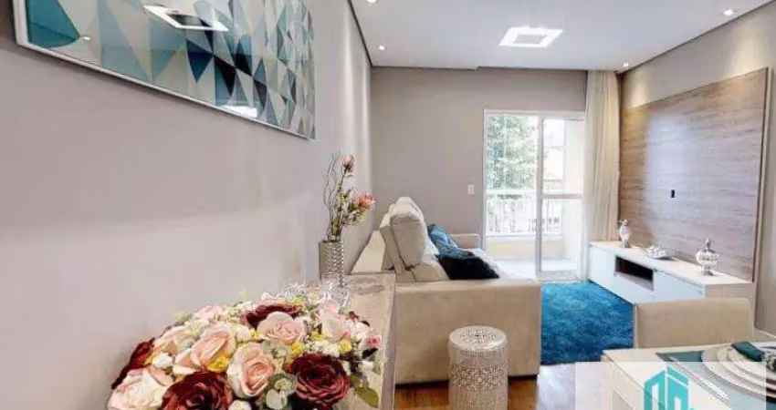 Apartamento para venda em santo andré, campestre, 2 dormitórios, 1 suíte, 2 banheiros, 2 vagas