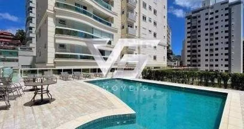 Apartamento com 161m² de área privativa, 3 suítes, sala com 2 ambientes, estar e jantar, cozinha independente, lavabo, sacada com churrasqueira à carv