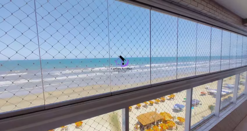 Apartamento de alto padrão mobiliado em frente a praia ️ mongaguá-sp