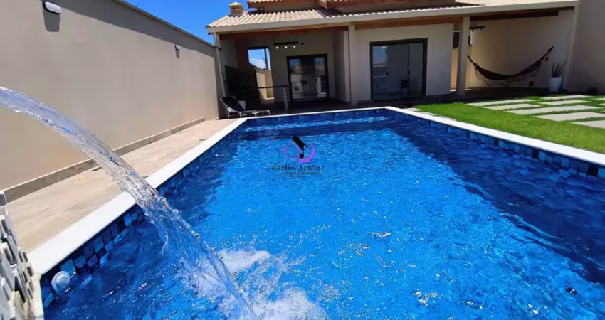 Casa com piscina  lado praia  3 quartos r$899mil 200 metros da praia