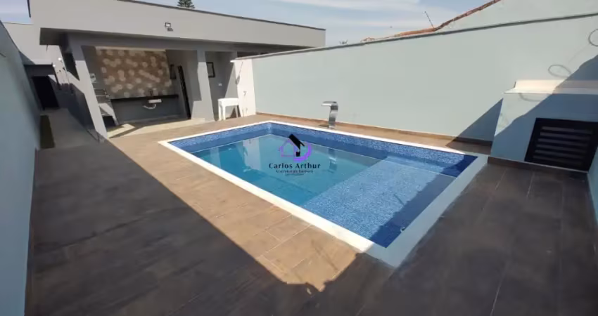 Casa nova no cibratel 2 oportunidade com piscina e 3 quartos